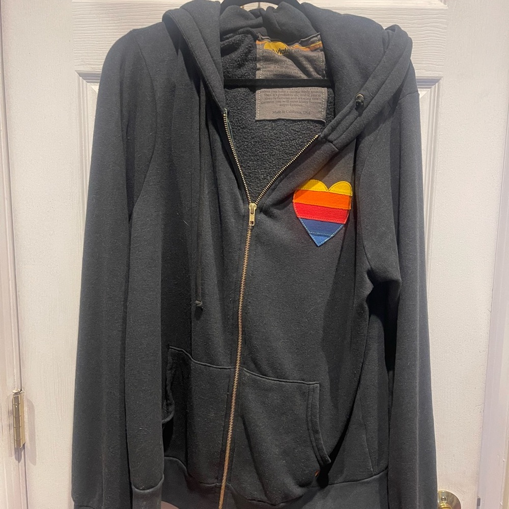 Aviator Nation zip hoodie